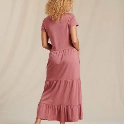 Toad&Co Women's Primo Tiered Midi Dress Clothing