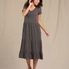 Toad&Co Clothing Women's Primo Tiered Midi Dress