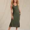 Toad&Co Piru Henley Midi Tank Dress Clothing