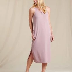 Toad&Co Piru Henley Midi Tank Dress