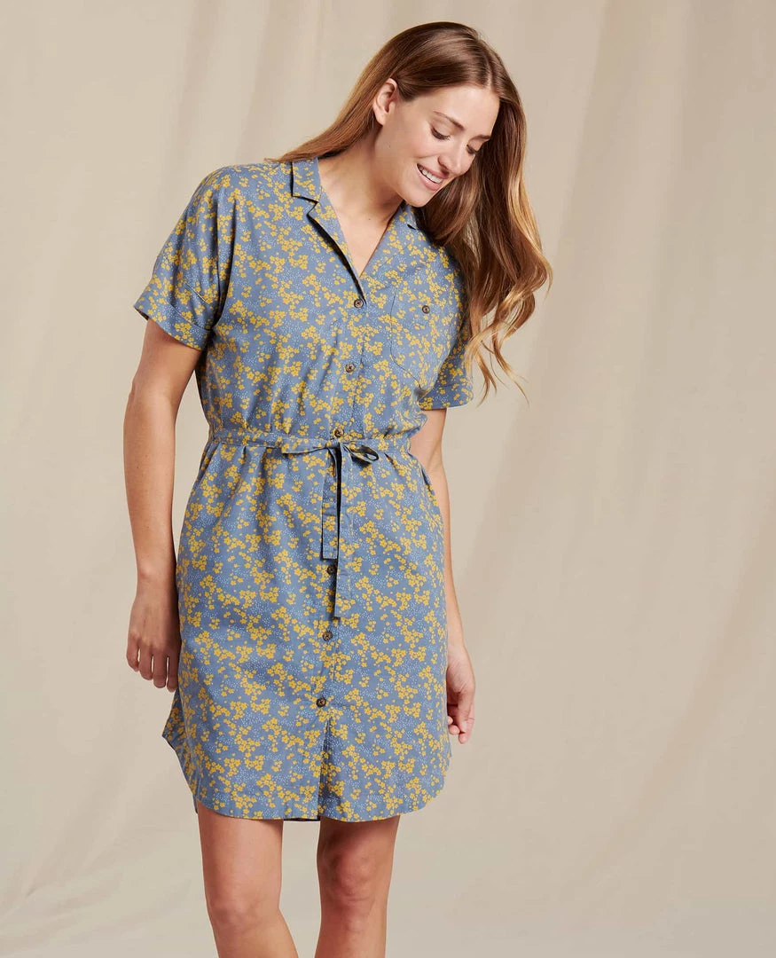 Toad&Co Clothing Willet Short Sleeve Shirtdress