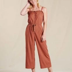Toad&Co Taj Hemp Strappy Jumpsuit Clothing