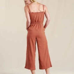 Toad&Co Taj Hemp Strappy Jumpsuit Clothing