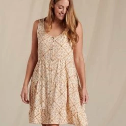 Toad&Co Manzana Tiered Sleeveless Dress Clothing