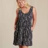 Toad&Co Manzana Tiered Sleeveless Dress Clothing