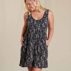 Toad&Co Manzana Tiered Sleeveless Dress Clothing