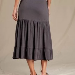 Toad&Co Primo Tiered Midi Skirt