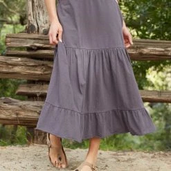 Toad&Co Primo Tiered Midi Skirt