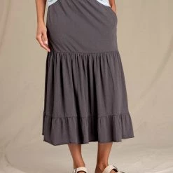 Toad&Co Primo Tiered Midi Skirt