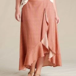 Toad&Co Clothing Manzana Ruffle Maxi Skirt