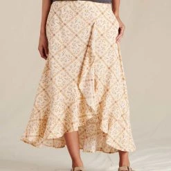 Toad&Co Clothing Manzana Ruffle Maxi Skirt