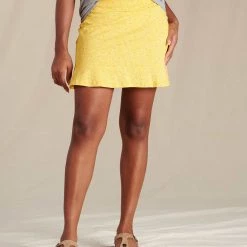 Toad&Co Chaka Ruffle Skirt Clothing