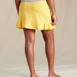 Toad&Co Chaka Ruffle Skirt Clothing