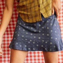 Toad&Co Clothing Chaka Ruffle Skirt