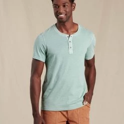 Toad&Co Men's Primo Short Sleeve Henley Clothing