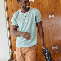 Toad&Co Men's Primo Short Sleeve Henley Clothing