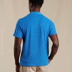 Toad&Co Clothing Men's Eventide Terry Short Sleeve Polo