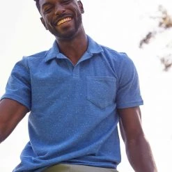 Toad&Co Clothing Men's Eventide Terry Short Sleeve Polo