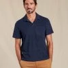 Toad&Co Clothing Men's Eventide Terry Short Sleeve Polo