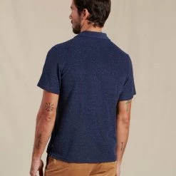 Toad&Co Clothing Men's Eventide Terry Short Sleeve Polo