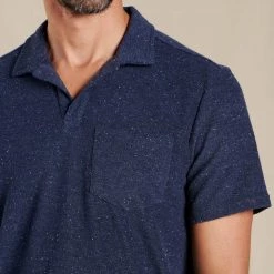 Toad&Co Clothing Men's Eventide Terry Short Sleeve Polo