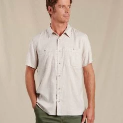 Toad&Co Taj Hemp Short Sleeve Shirt Clothing