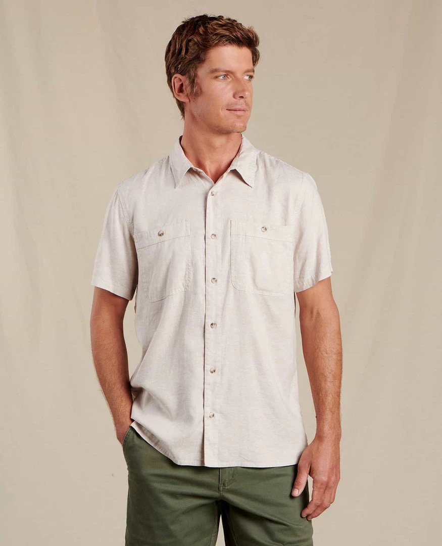 Toad&Co Taj Hemp Short Sleeve Shirt Clothing