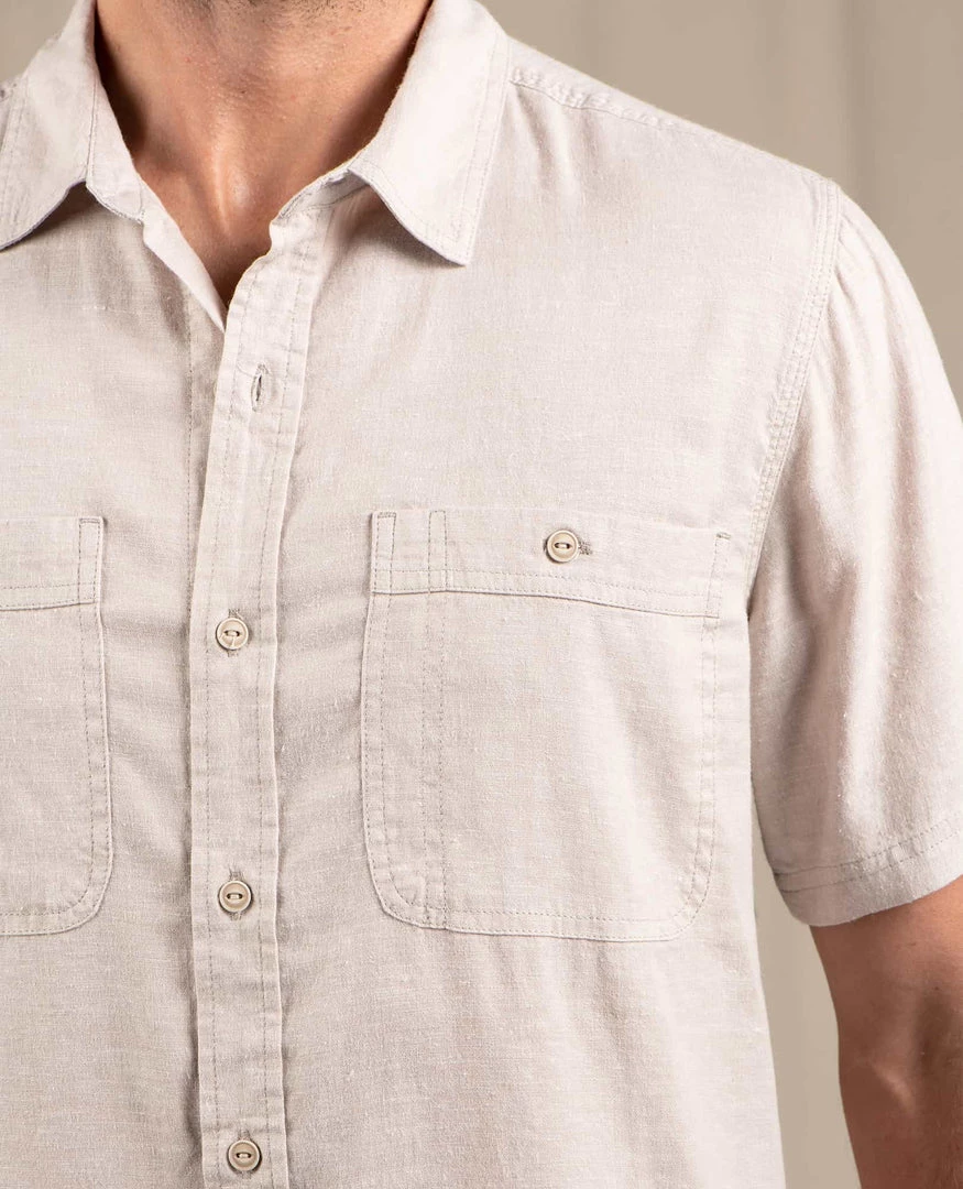 Toad&Co Taj Hemp Short Sleeve Shirt Clothing