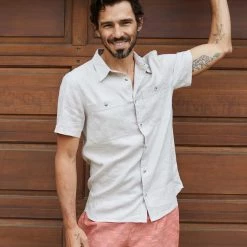 Toad&Co Taj Hemp Short Sleeve Shirt Clothing