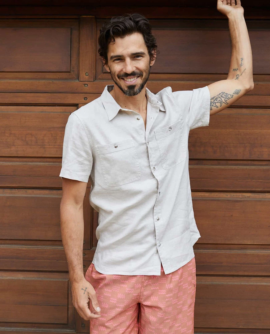 Toad&Co Taj Hemp Short Sleeve Shirt Clothing