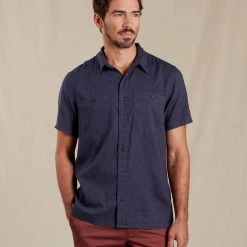 Toad&Co Taj Hemp Short Sleeve Shirt Clothing