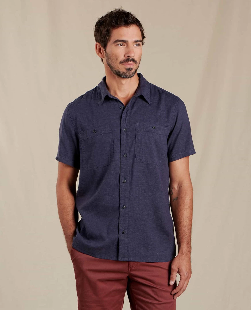 Toad&Co Taj Hemp Short Sleeve Shirt Clothing