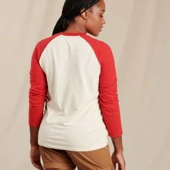 Toad&Co Unisex Hemp Daily Baseball Tee Clothing