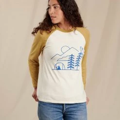 Toad&Co Unisex Hemp Daily Baseball Tee Clothing