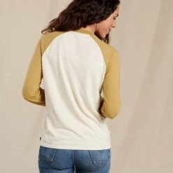 Toad&Co Unisex Hemp Daily Baseball Tee Clothing