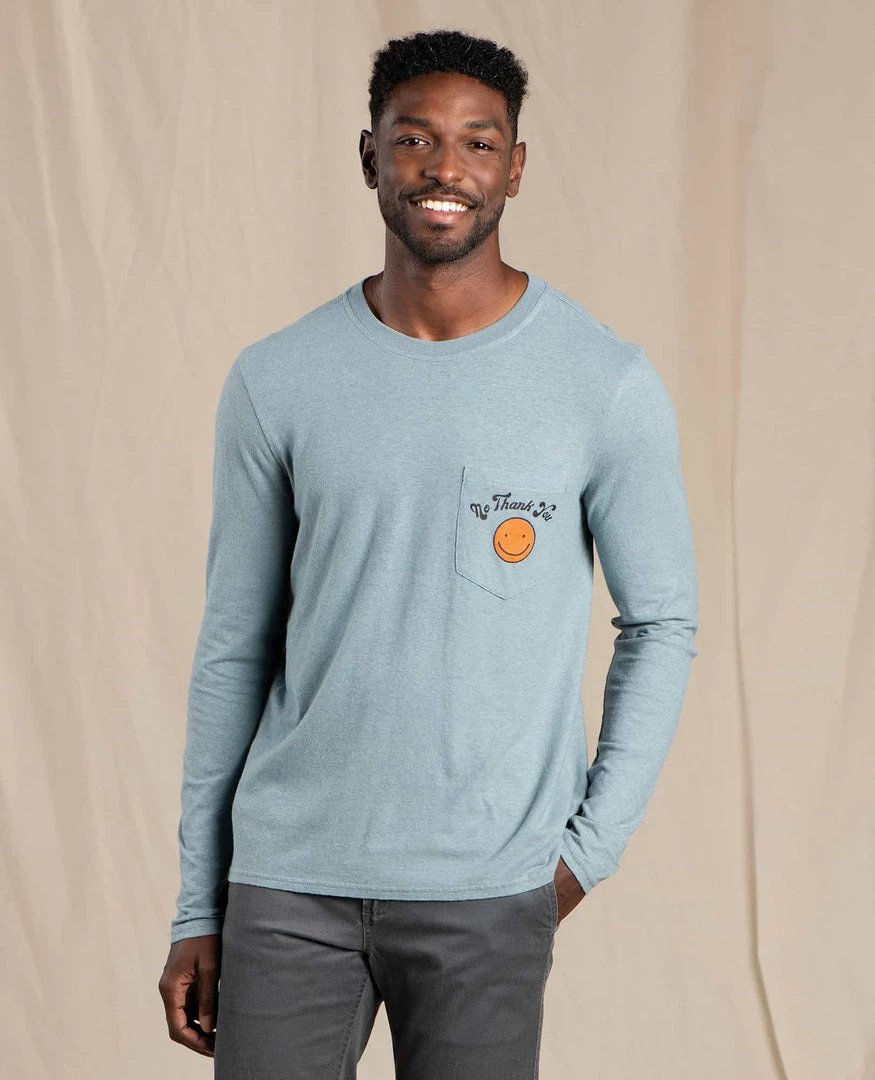 Toad&Co Men's Hemp Daily Long Sleeve Tee
