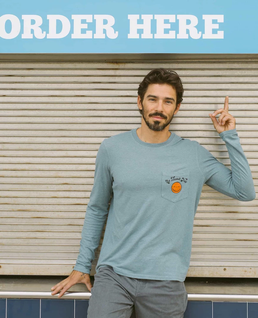 Toad&Co Men's Hemp Daily Long Sleeve Tee