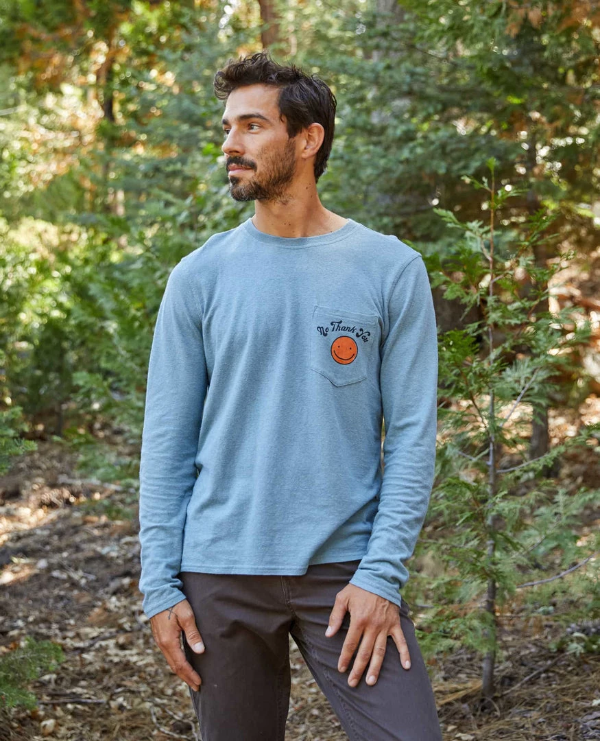 Toad&Co Men's Hemp Daily Long Sleeve Tee