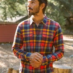 Toad&Co Sale Indigo Flannel Shirt