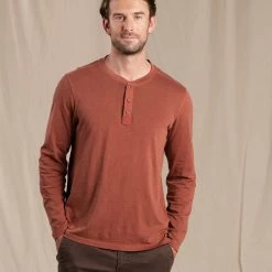 Toad&Co Men's Primo Long Sleeve Henley Clothing